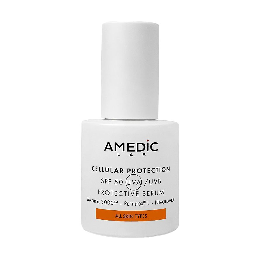 Сонцезахисна сироватка для обличчя Amedic Celular Daily Protection Serum SPF 50+, 30 мл